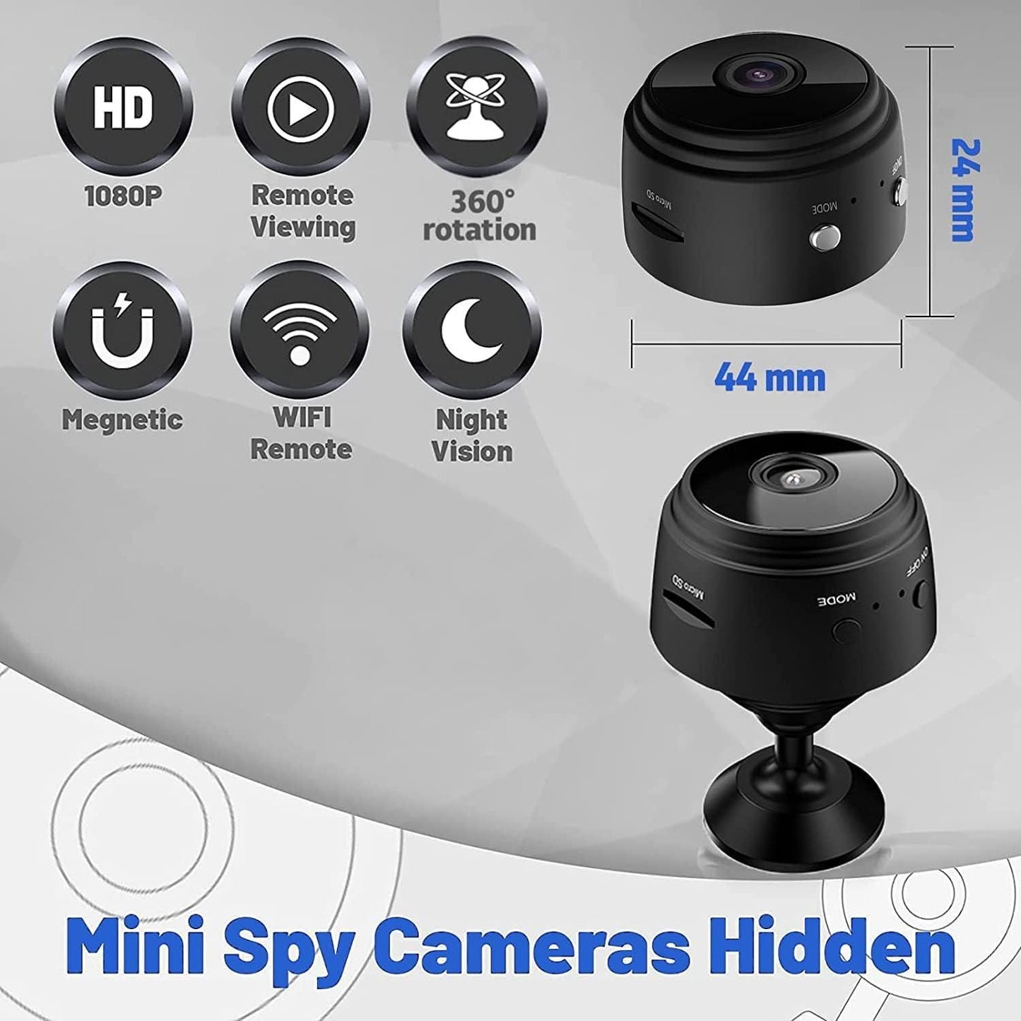 Mini Pocket Cam™ | Rechargeable 1080P HD Night Vision Camera