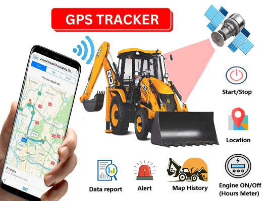 Backhoe Loader Tracker™ | Engine On/off Report